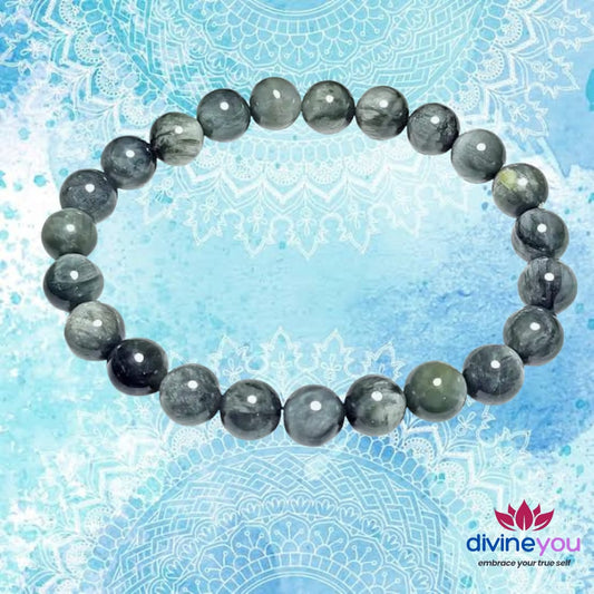 Grey Cat's Eye Bracelet