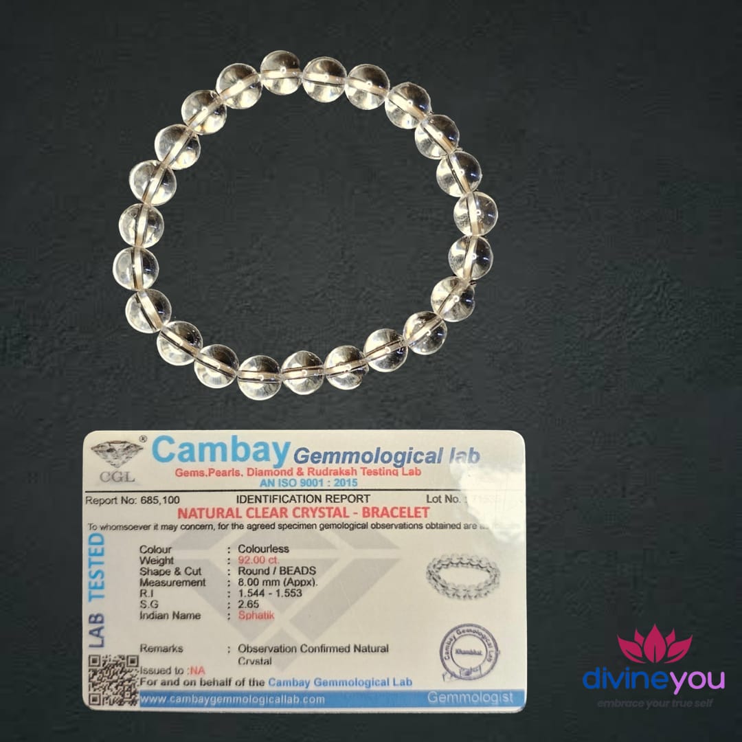Sphatik (Quartz) Bracelet AAA