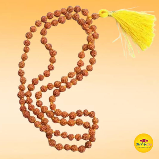 Rudraksha Mala (108+1) beads  7-8mm