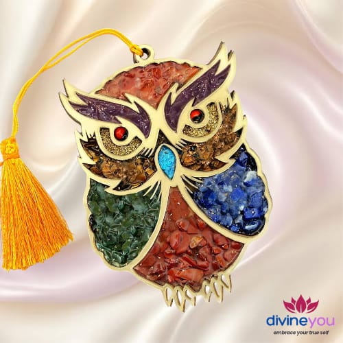 Seven Chakra Owl